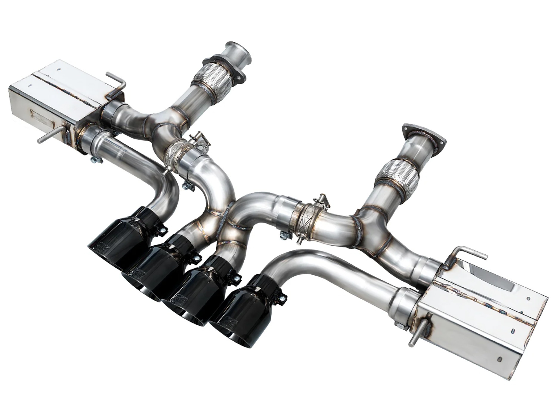 23-26 Z06 AWE SwitchPath Cat-Back Exhaust w/Diamond Black Tips