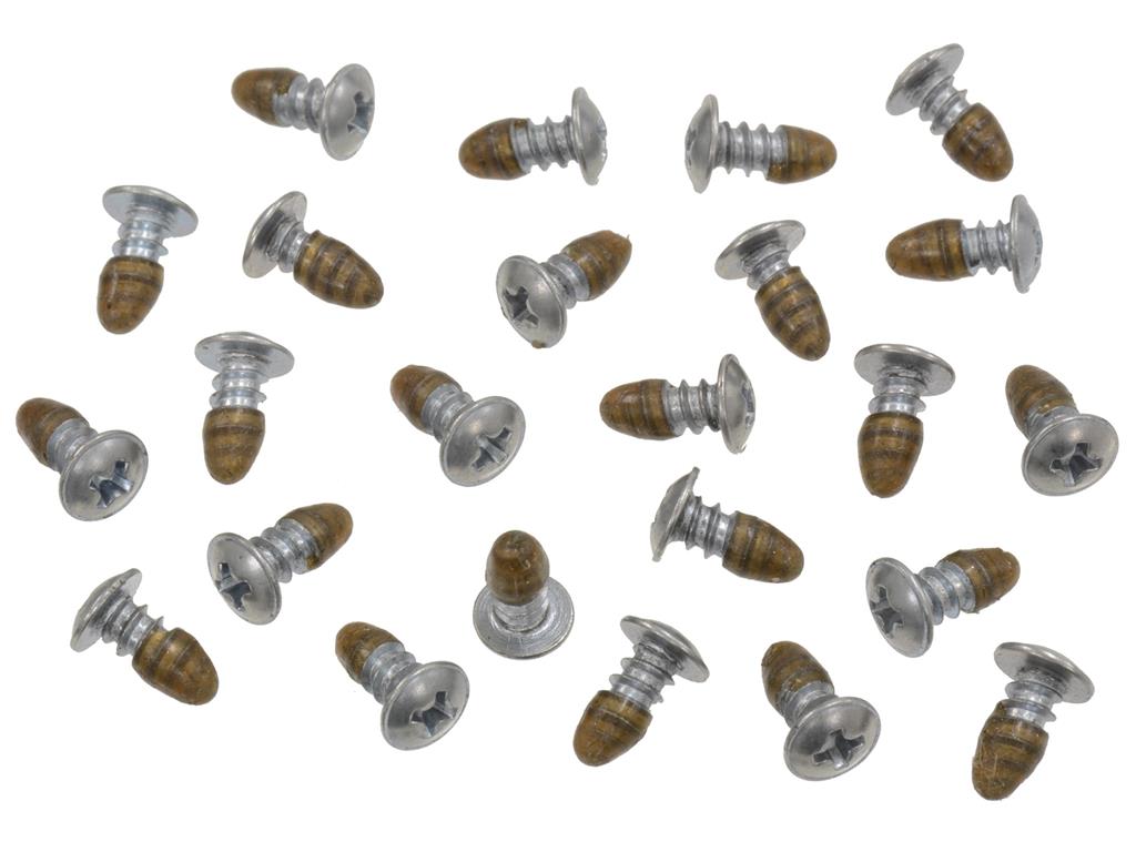 64-67 Rear Window Moulding Clip Screws Coupe