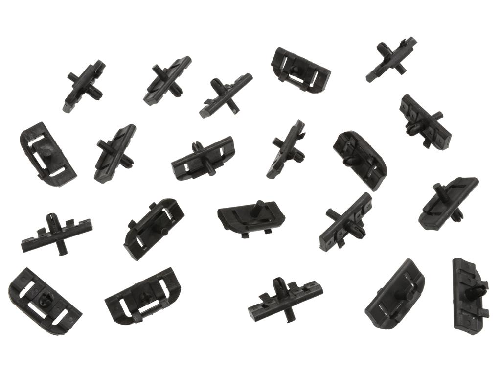 78-82 Rear Outer Window Moulding Mounting Clips - Set Of 21