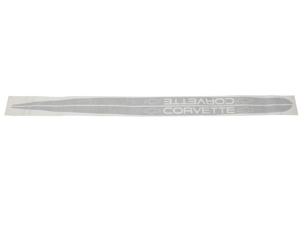 84-90 Hood Decal - Corvette Words  (ND)