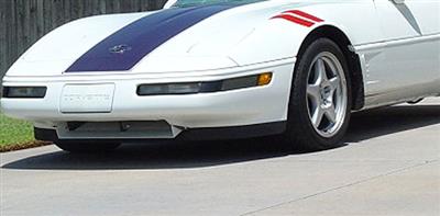 90-96 Big Mouth Performance Air Dam - White "USE 334217"