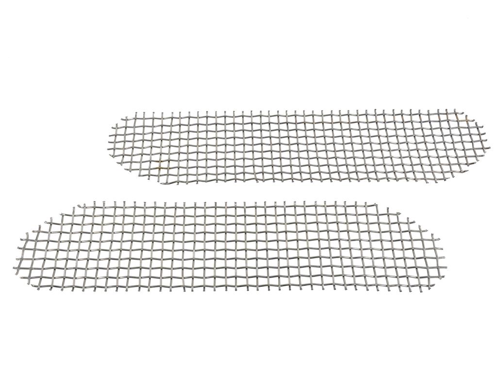 97-04 Front Brake Grille / Screen Duct Screen Grille - Chrome *Use 335119*