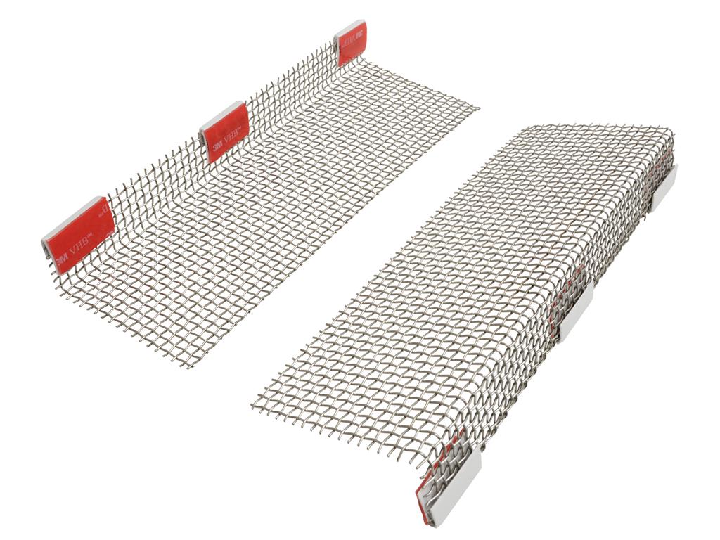 97-04 Side Cove Vent Grilles / Screens - Stainless Steel