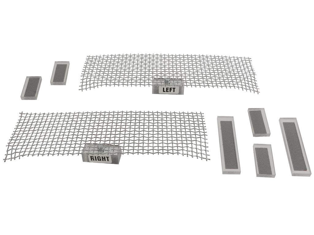 97-04 Side Cove Grille / Screen - Chrome