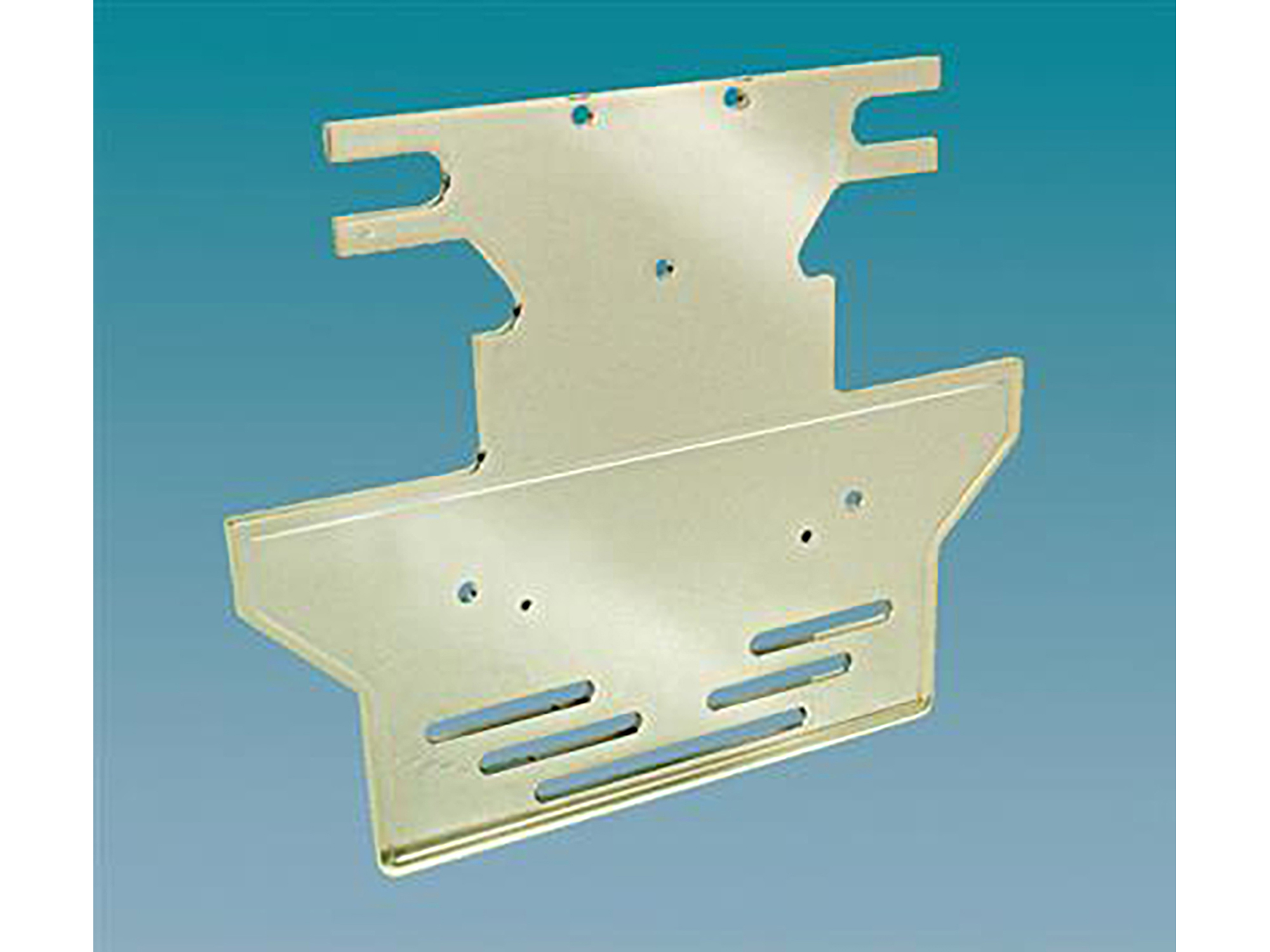 05-13 Exhaust Dress Up Plate - Billet Chrome - Vented