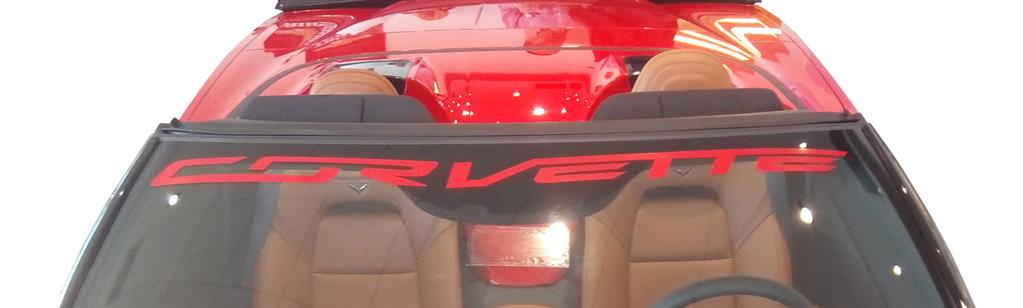 14-19 Corvette Windshield Decal (ND)