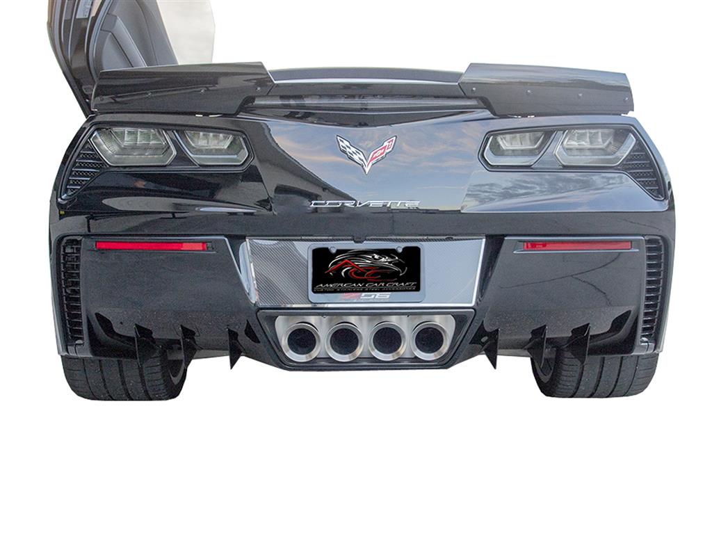 14-19 Stainless Rear Diffuser Fins (6pc) Stainless Finish: Polished