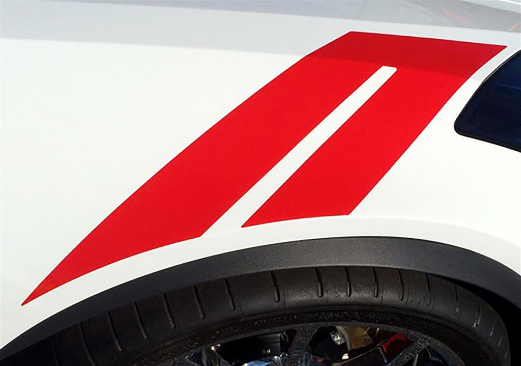 2014-2019 Grandsport / Z06 Front Fender Hash Mark Decals