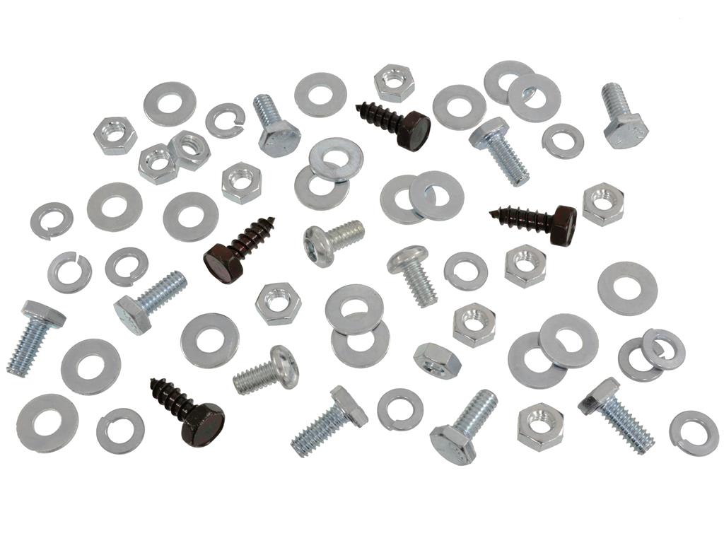 61-62 Splash Shield Mount Kit - 56 Pieces