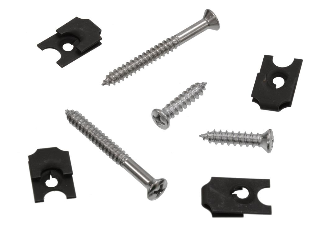 56-60 License Light Housing Screws with J-nuts