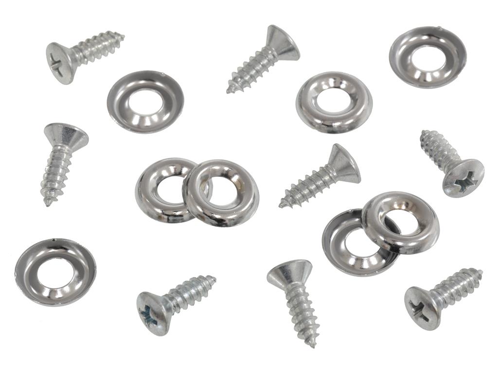 1956-1959 Screws - Trunk Liner - Phillips Head with Finish Washers