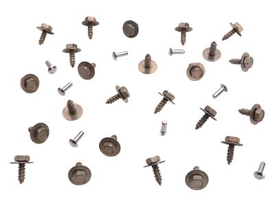59L-62 Inner Fender Skirt Reinforcement Bolt & Rivet Kit