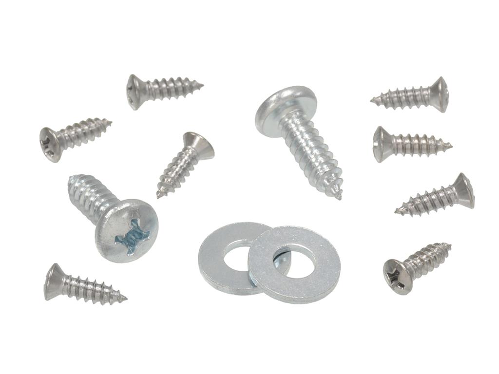 63-67 Coupe Vent Window Frame Attachment Screws