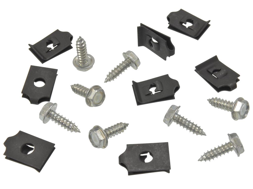 63-82 Rear Body Mount Access Cover Screws With J-nuts