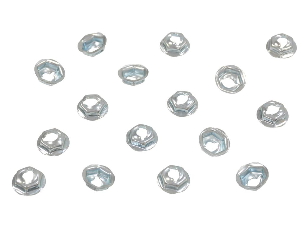 63 Hood Grille Speednut Set - 16 Pieces