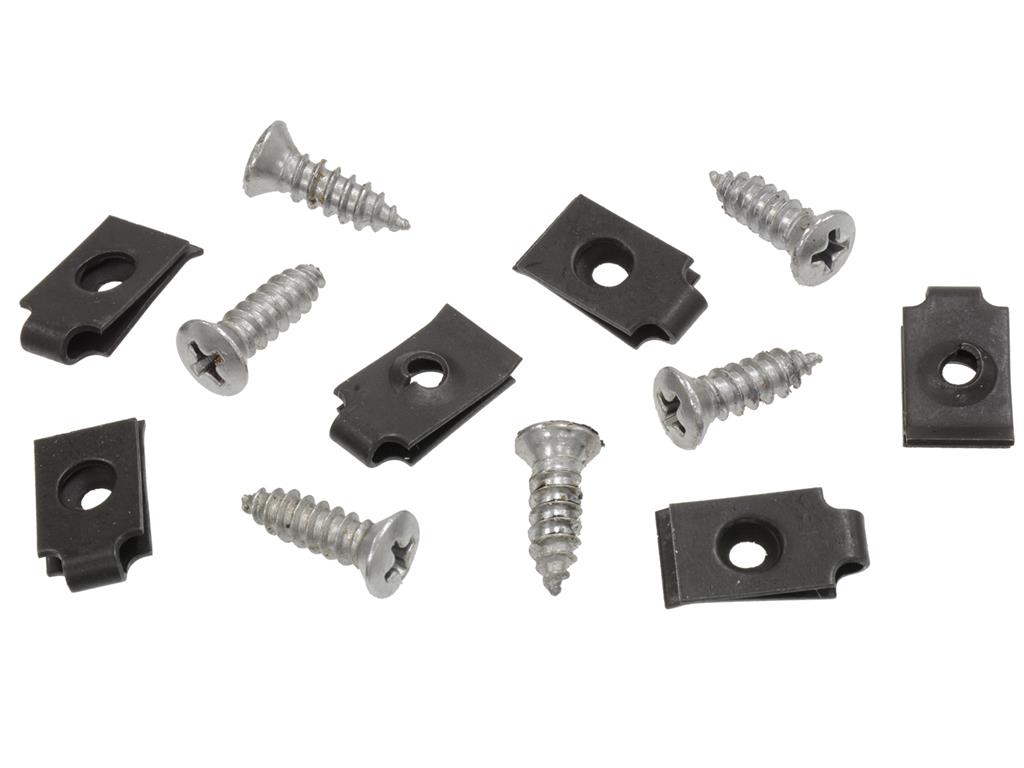 63-65 Exhaust Tip Bezel Screws with J-Nut