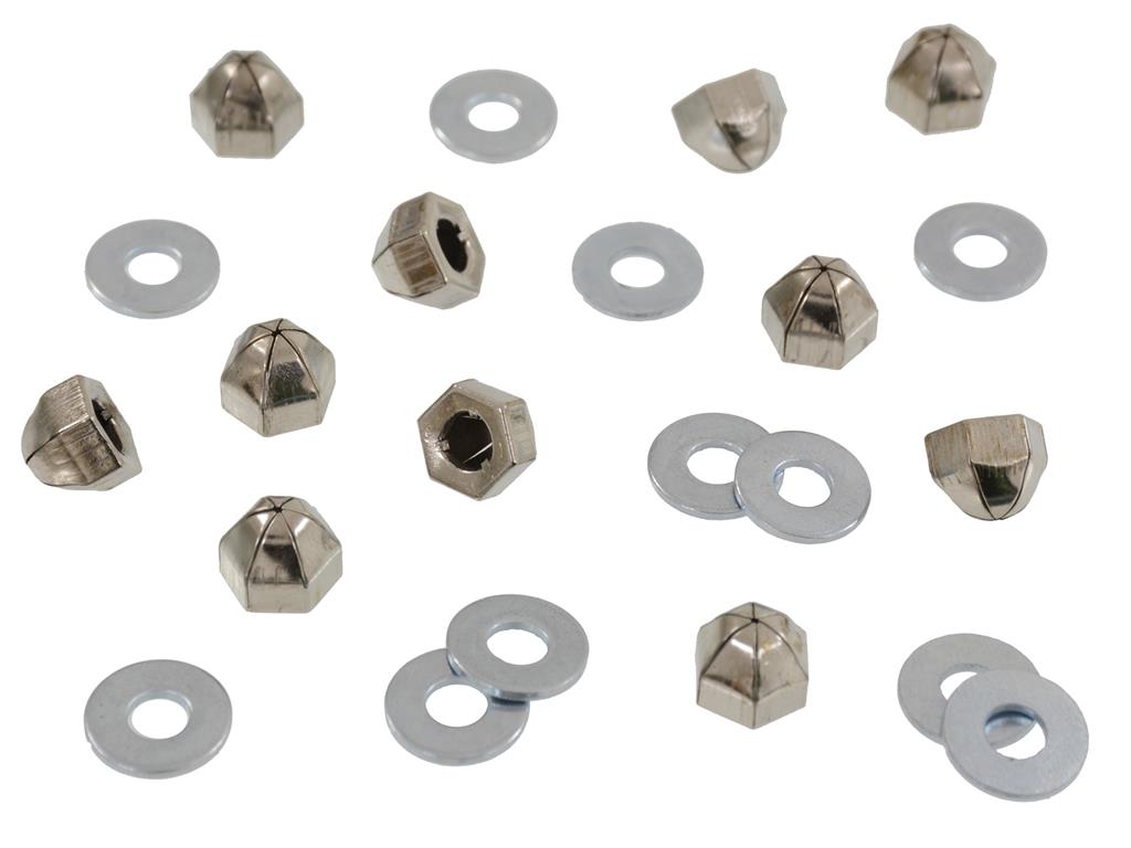 63-67 Deck Lid Vinyl Strip Mount Kit - Convertible - 22 Pieces