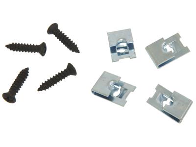 68-76 Shifter Console Upper Trim Plate Hardware