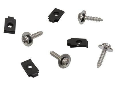 68-82 Dash Pad To Door Jamb Screws with U-nut