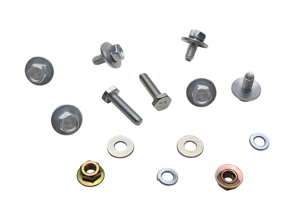 68-73 Rear Exhaust Filler Panel Bolt & Nut Kit