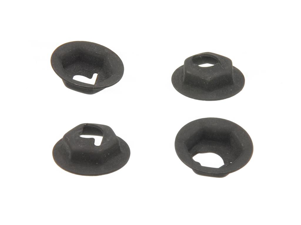 84-96 Emblem Speednut Set - Nuts For Gas Door & Front Emblem - 4 Pieces