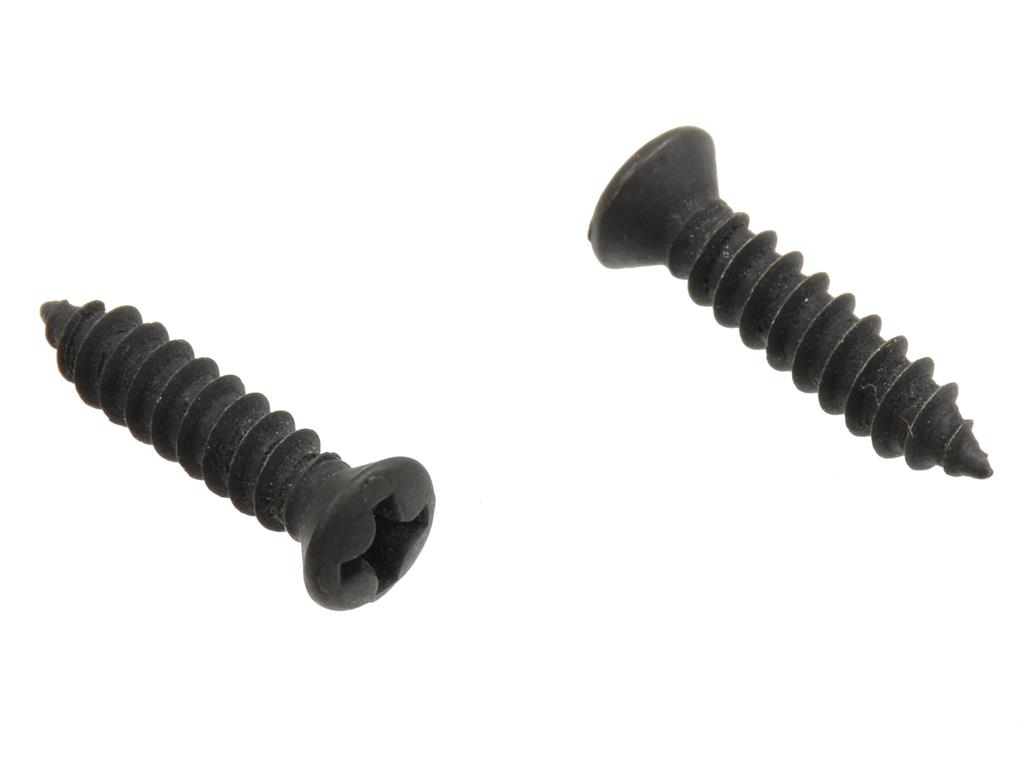 86-89 Convertible Door Lock Pillar Upper Trim Panel Screws