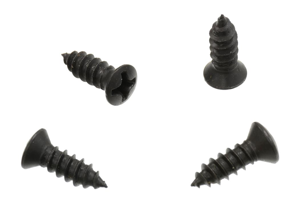 84-88 Windshield Header End Molding Screws - Set Of 4