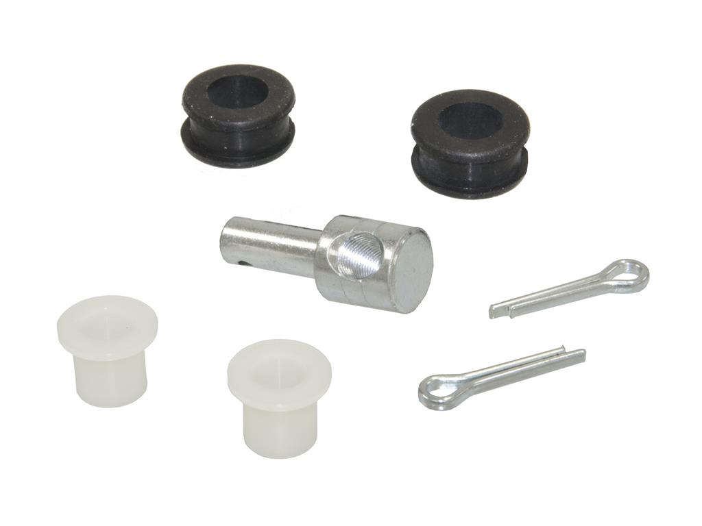 56-67 Accelerator Rod Installation Kit - Includes Bushings Swivel And Cotter Pin