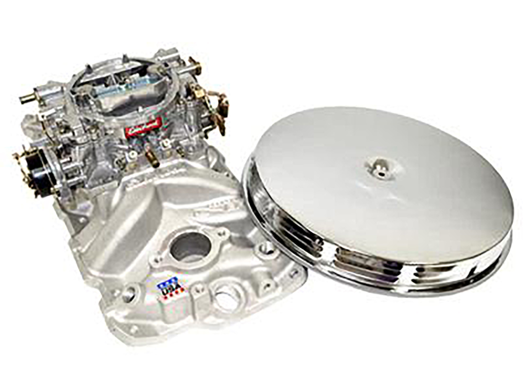 57-62 Fuel System Performance Set Carburetor, Intake Manifold, Air Cleaner (ND)