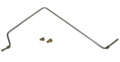62 Fuel Line - Fuel Injection With Fitting Stainless Steel - Less Filter