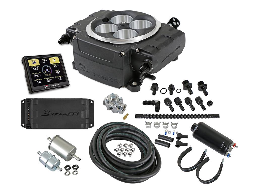1956-1981 Black Holley Sniper 2 EFI with PDM