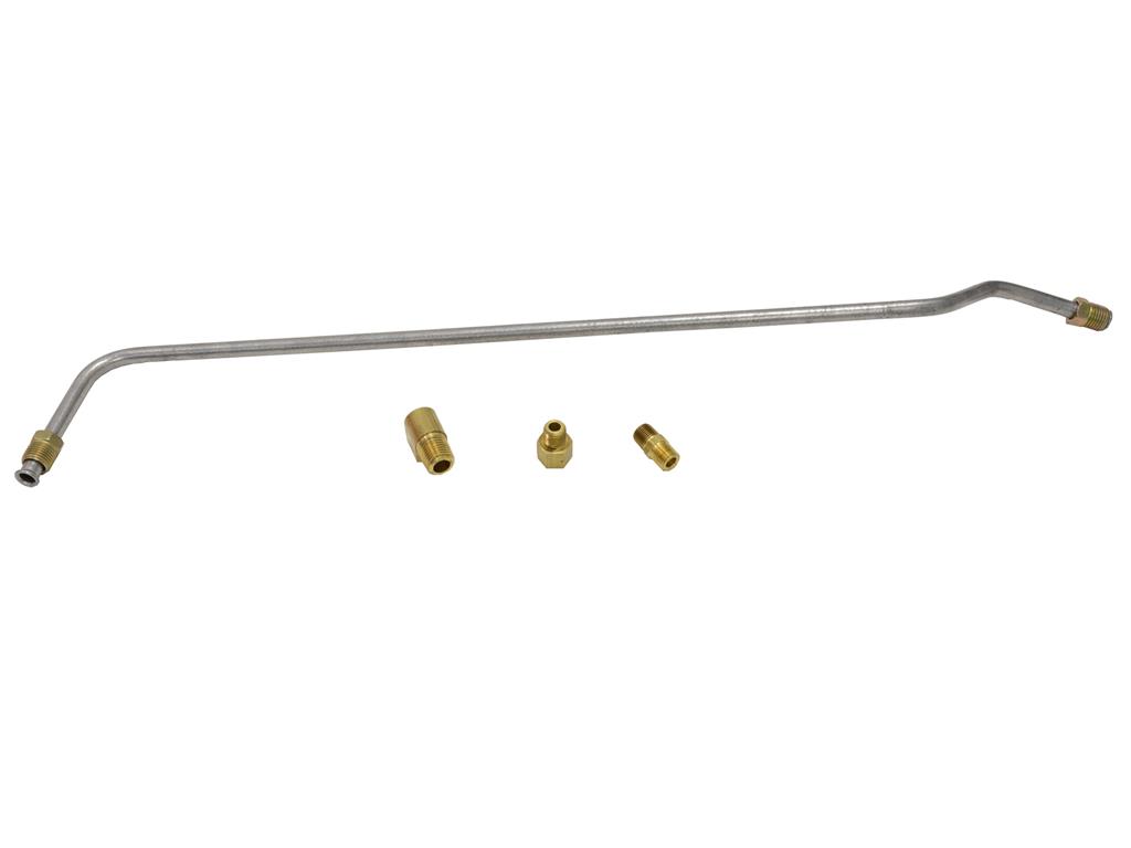 55-56 Fuel Line - Pump To Carburetor 195 210 HP Steel - Less Filter