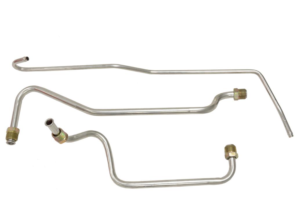 68-69 Gas Line - 300 / 350 Stainless Steel - Less Filter