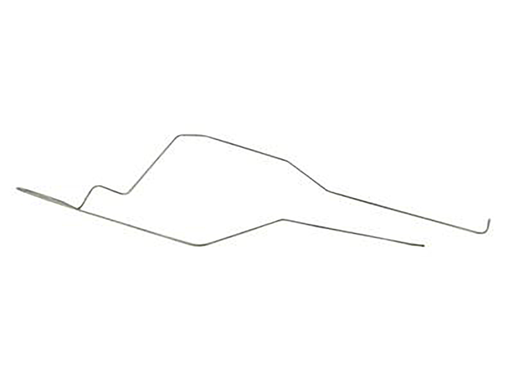 68 Fuel Line - Tank To Pump - Steel