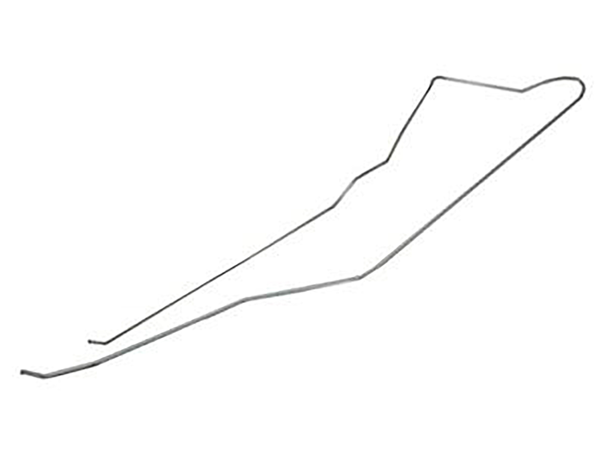69 Fuel Line - Tank To Pump - Steel