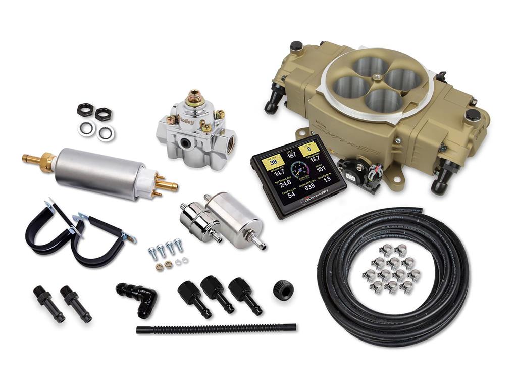 1956-1981 Gold Holley Stealth 4150 EFI