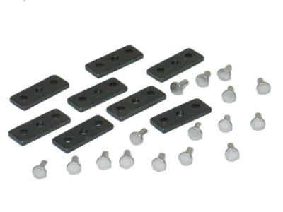 63-67 NO3 Gas Tank Cover Nut Plates w/Rivets