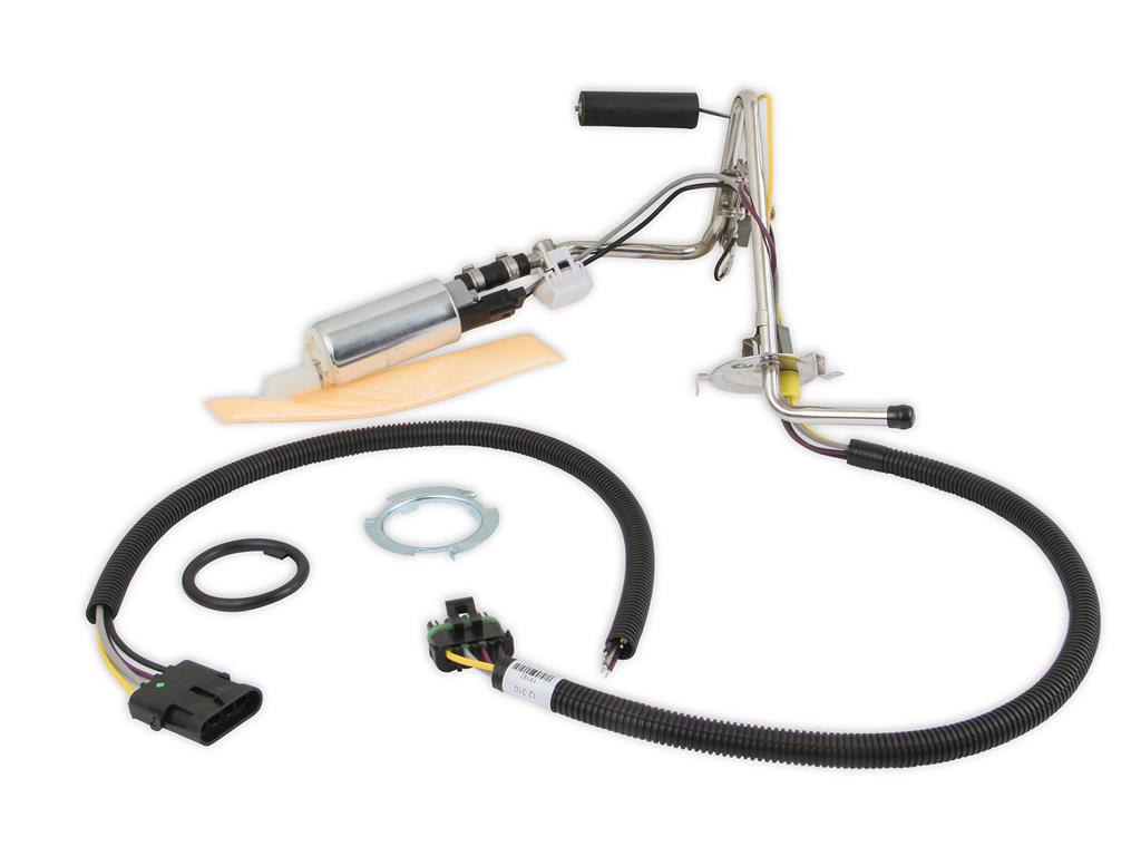 63-67 Holley Gas Tank Fuel Pump & Sending Unit Module (255LPH)