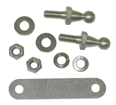 58-62 Accelerator Pedal Stud & Backplate Kit