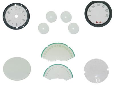 1955-1957 Corvette Gauge Lens Set (All Gauges)
