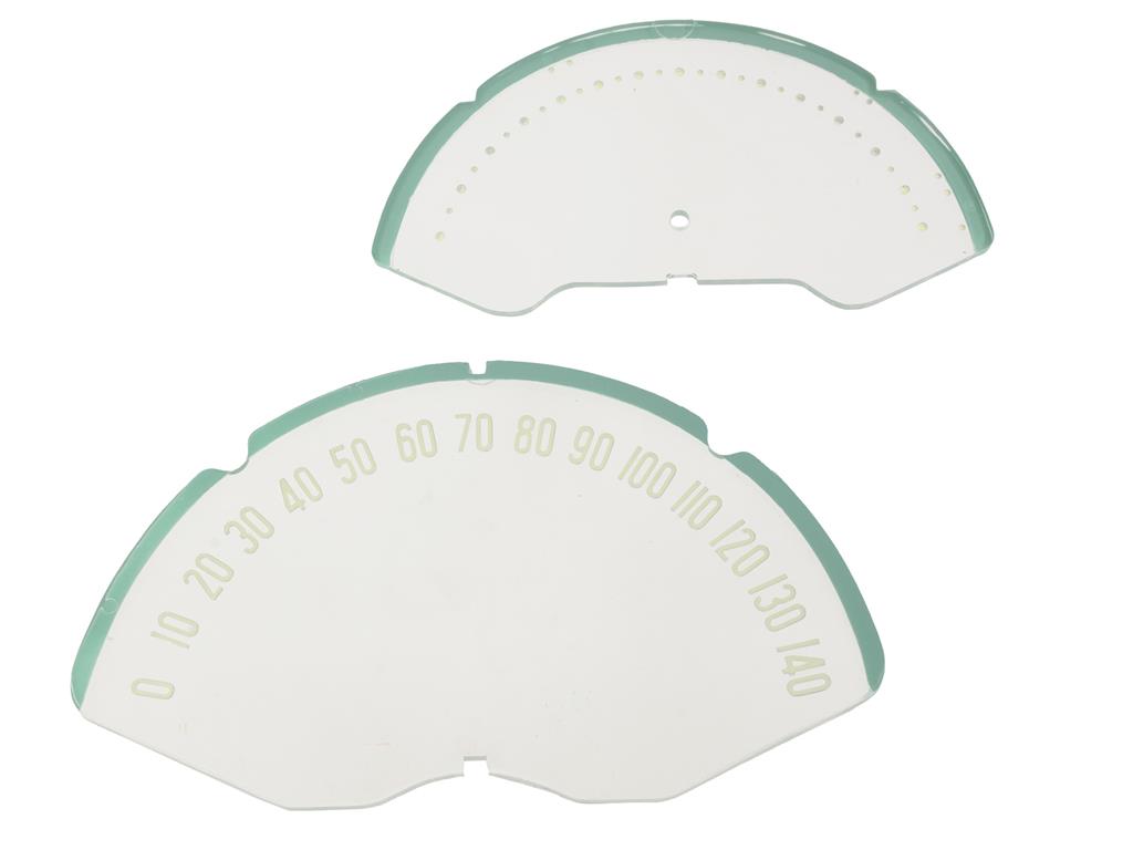 53-57 Speedometer Lens w/Numbers
