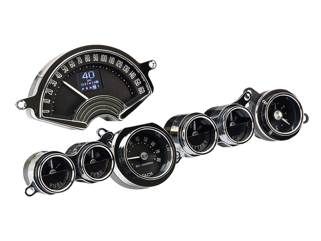 53-57 Dakota Digital RTX Gauge Cluster Package