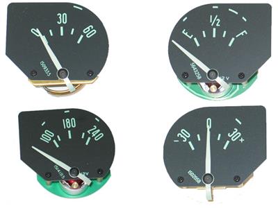 62 Small Gauge Set With 240 Temperature Gauge - Set Of 4