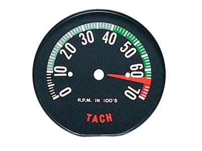 60E Tachometer Face - Hi Rpm