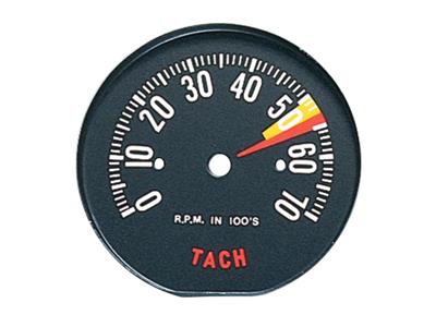59 Tachometer Face - Low Rpm