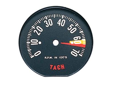 59 Tachometer Face - Hi Rpm