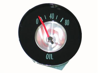 63 80lb Oil Pressure Gauge