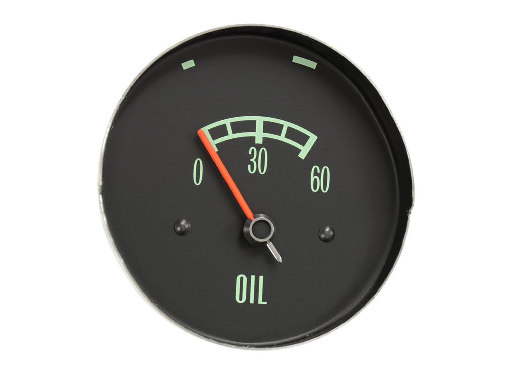 65-67 60lb Oil Pressure Gauge