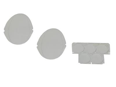 68-77 Gauge Lens - Tach / Tachometer - Speedometer - Center Cluster - 3 Pieces
