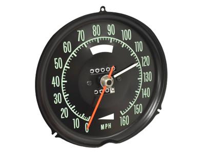 68 Speedometer w/Speed Warning